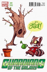 GUARDIANS OF GALAXY #1 YOUNG VAR NOW