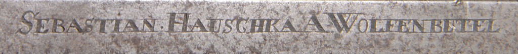 Louis XV gun Hauschka signature