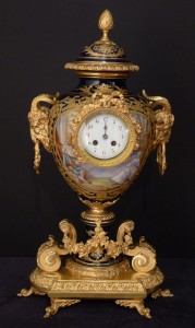 Sevres clock urn