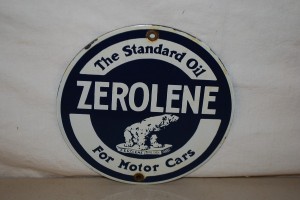 Zerolene sign