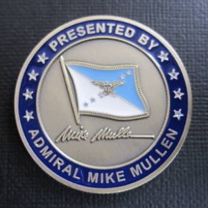 Admiral Mike Mullen’s challenge coin