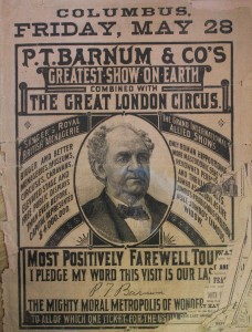 Barnum & London Courier 1886
