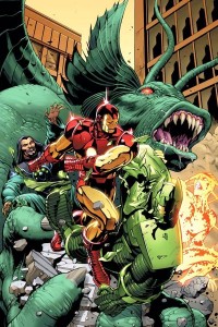 CABLE AND X-FORCE #7 IRON MAN MANY ARMORS VAR NOW2