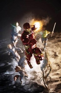 X-MEN LEGACY #9 IRON MAN MANY ARMORS PAREL VAR NOW2