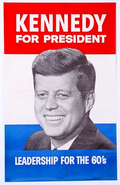 1960-j.F.K., Campaign Poster