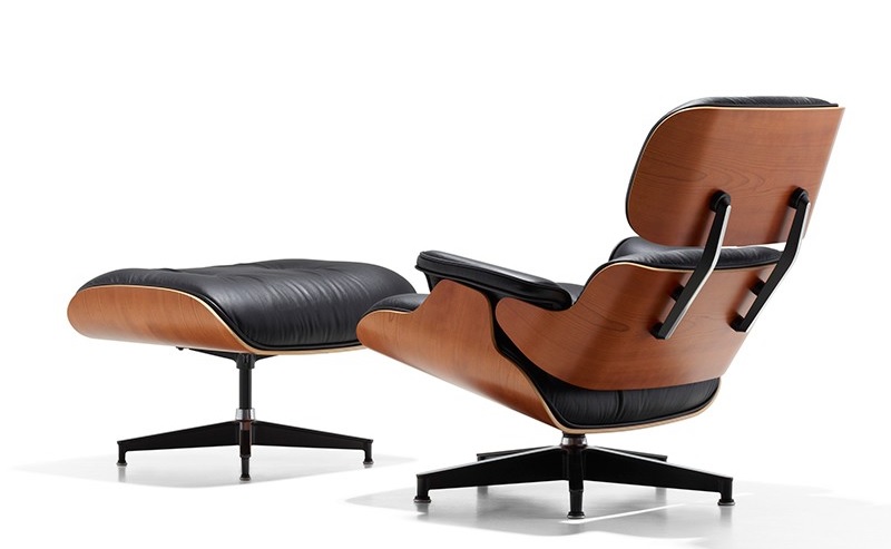 Eames lounge and ottoman