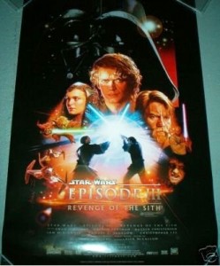 Star Wars Episode III Revenge of the Sith Aussie poster