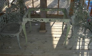 1850 cast iron furniture
