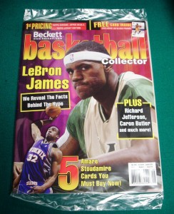 Card collectors couldn't wait for his NBA debut