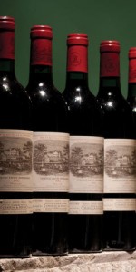 Chateau Lafite 1982 case of 12 burgundy wine sold for $50,000, but so many historic wines are faked as well.