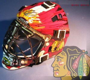 Corey Crawford Mini Helmet Autographed