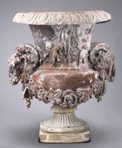 Lead Garden Urn