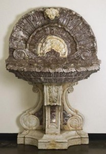 Neoclassical bird bath
