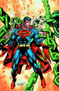 SUPERMAN UNCHAINED #1 75TH ANNIV VAR ED BRONZE AGE