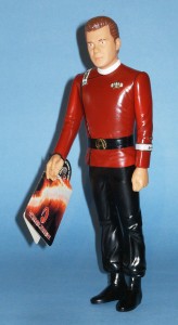This 10-inch Captain Kirk vinyl figure was released by Applause Inc. in 1994 to tie in with that year's film, “Star Trek Gene