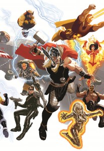 AVENGERS #16 50TH ANNIVERSARY ACUNA VAR INF