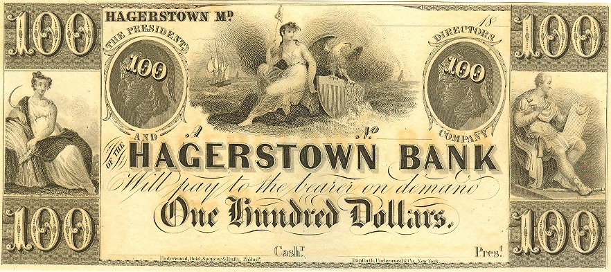 Hagerstown Bank note