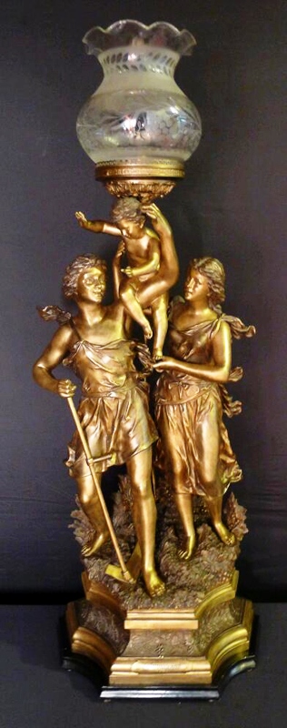 Figural lamp