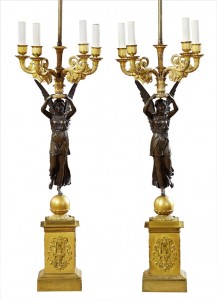 French candelabra