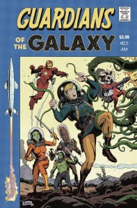 GUARDIANS OF GALAXY #5 RIVERA VAR NOW