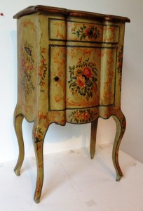 Hand painted cabinet