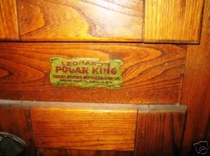 Leonard’s Polar King icebox label