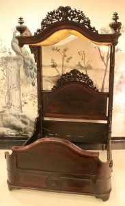 Rosewood bed
