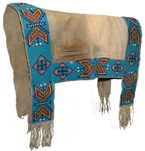 Saddle drape
