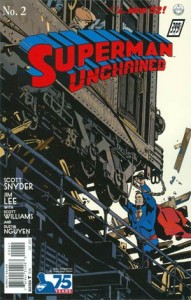 Superman Unchained #2 Incentive 75th Anniversary 1930s Variant Cover
