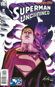Superman Unchained #2 Incentive 75th Anniversary Villain Variant Cover
