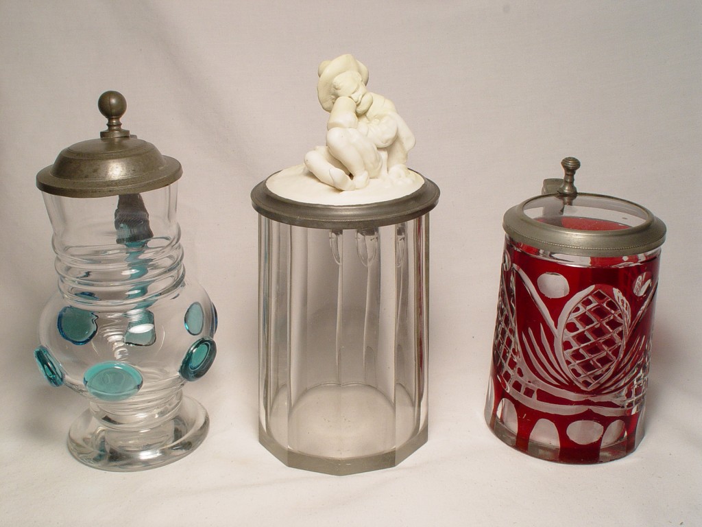 glass steins