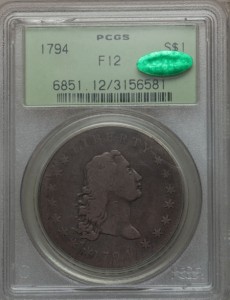 1794 “Silver Cartwheel” obv
