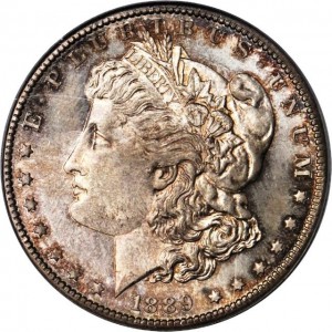 1889-CC Morgan Dollar