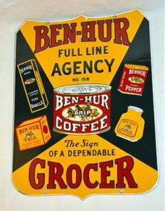 Ben Hur sign