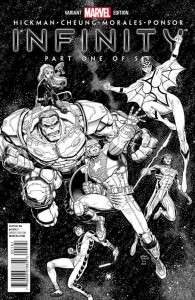 INFINITY #1 (OF 6) HERO SKETCH VAR