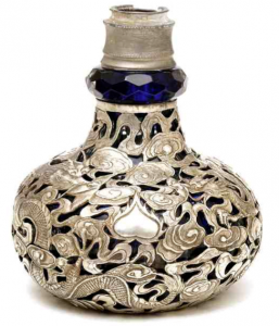 Wang Hing Blue Decanter