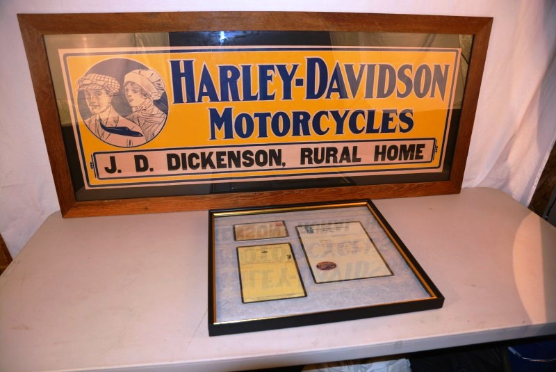 1916 Harley sign