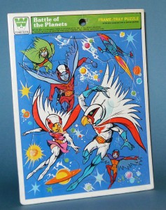 A “Battle of the Planets” frame-tray puzzle, released by Whitman-Western Publishing Co., Inc. in 1979. Value - $10 approx..