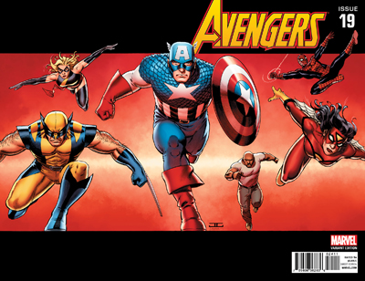 Avengers #19 2000's variant