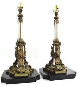 Bronze lamps