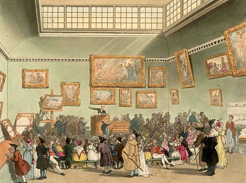 Christie's Auction Room