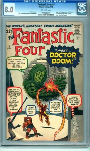 FF #5 CGC 8.0