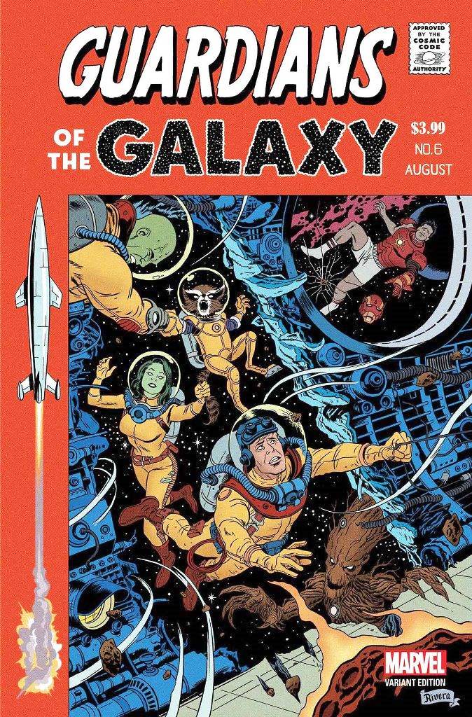 GUARDIANS OF GALAXY #6 RIVERA VAR