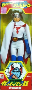 Japanese toy company Popy released this 8-inch tall Mego-styled figure of Mark (known as Ken in the original version, “Gatcha