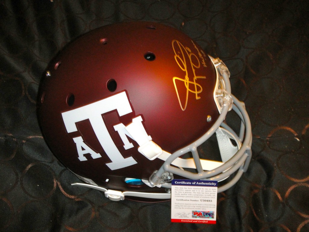 Johnny Manziel Helmet