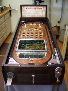 Rockola World’s Fair “Jigsaw” pinball machine