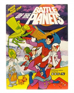 This “Battle of the Planets” British Annual featured various comic book stories and games, and was published by World Inter