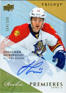 2013-14 Trilogy Jonathan Huberdeau RC Auto