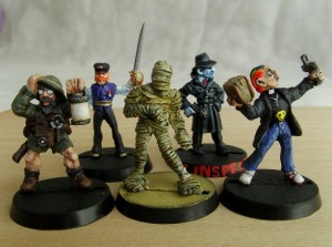 Curse of the Mummy’s Tomb figurines