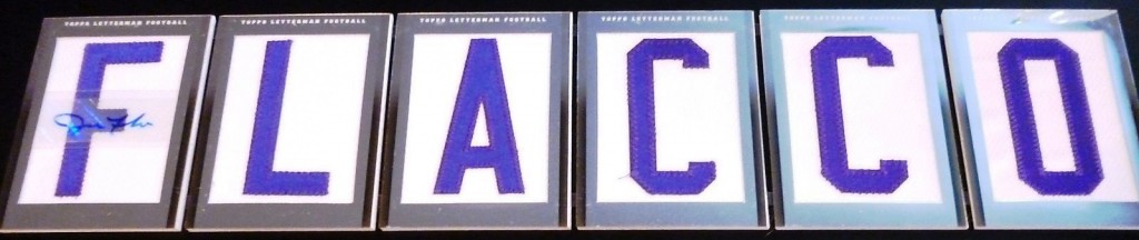 Joe Flacco Name Plate